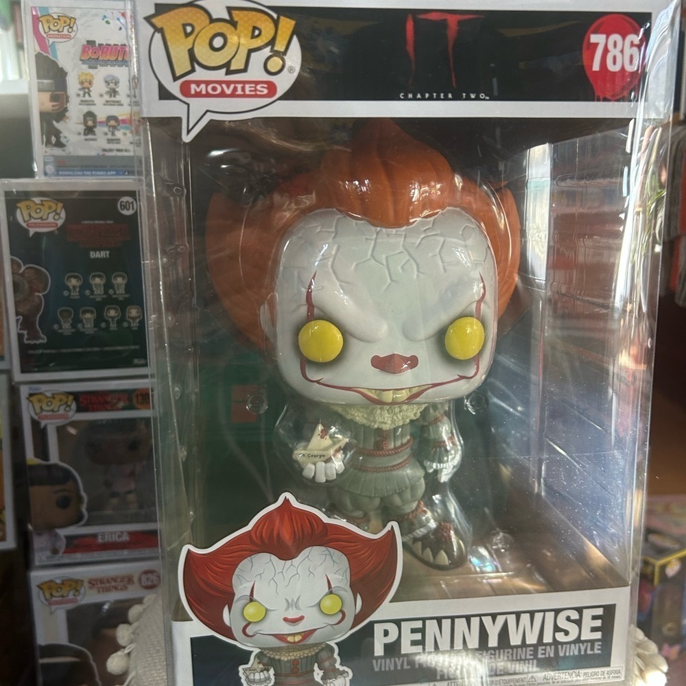 Funko Pop IT Chapter Two Pennywise #786 10-Inch Super Sized Vinyl Figure